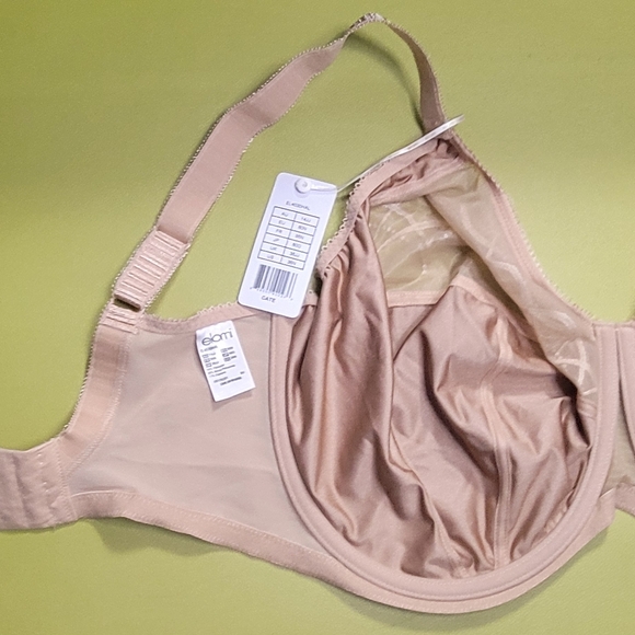 ELOMI Cate Underwire Full Cup Banded Bra [36 N] - Picture 9 of 13